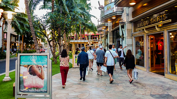 Waikiki, a great place for a Hawaii family vacation.