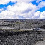 Lava fields, one of the roadside attradctions on the Big Island.